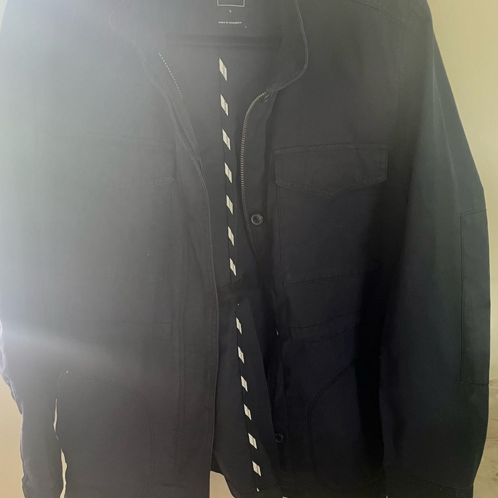 GAP Jacket Men’s Navy Blue Windbreaker Size L New with Tag - Picture 6 of 9